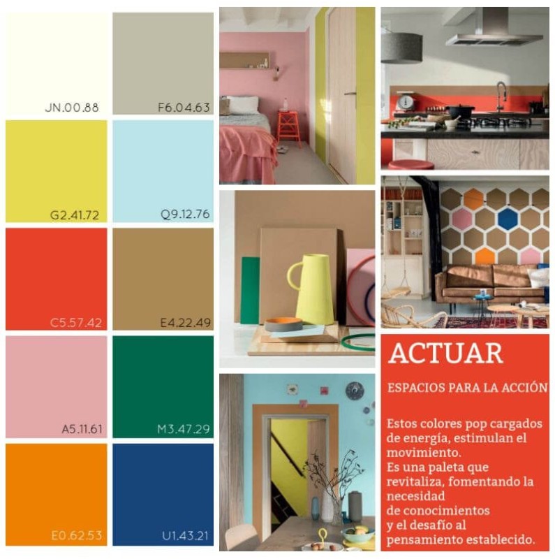 Colores para decorar interiores en 2019 - Elementos decoración en